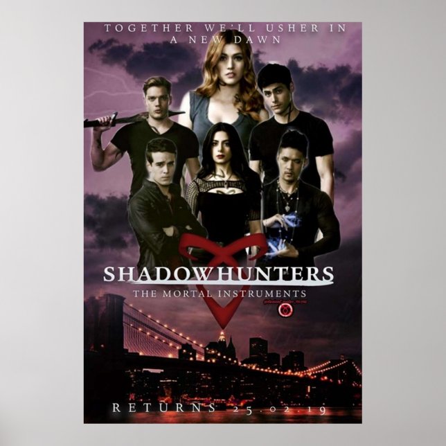 New Dawn Shadowhunters 3b Poster (Vorne)
