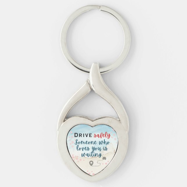 New Driver Gift | Best Present for New Driver Keyc Schlüsselanhänger (Vorderseite)