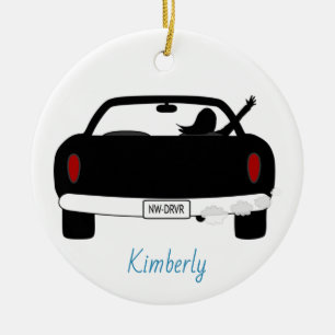 New Driver RIGHT Hand Drive Female Keramik Ornament