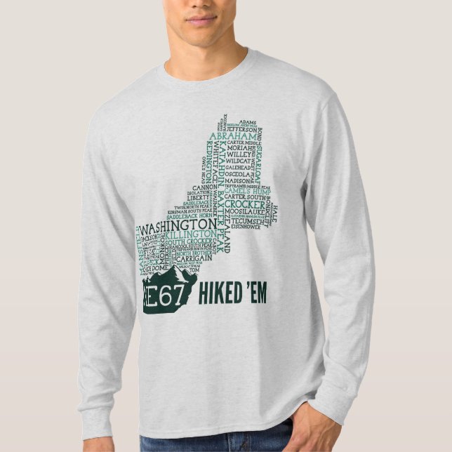 New England 67 Hiked Long Sleeve T - Shirt (Vorderseite)
