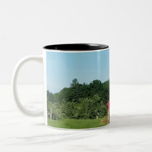 New England Barn & Forestry Zweifarbige Tasse