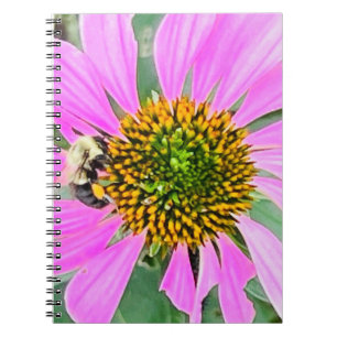 New England Blume Foto Notizblock