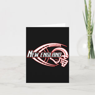 New England Boston Illustration Karte