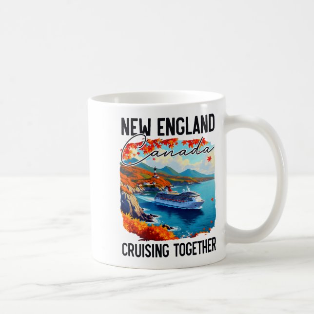 New England Canada Cruise, Cruising Together Fall  Kaffeetasse (Rechts)
