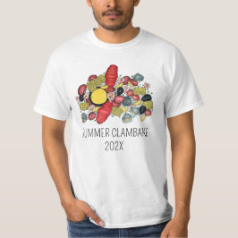 New England Clambake Lobster Boil Block Party T-Shirt