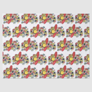 New England Clams Lobster Clambake Seafood Dinner Seidenpapier