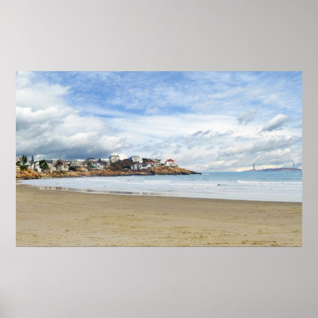 New England Coastal Scene Poster (Vorne)