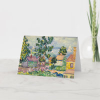 New England Coastal Village | Maurice Prendergast