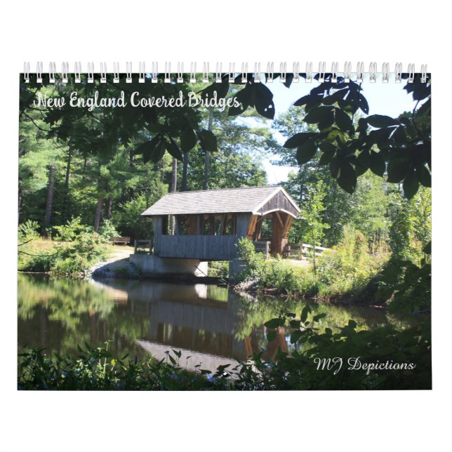 New England Covered Bridges Kalender 2 (Titelbild)