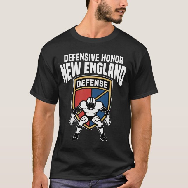 NEW ENGLAND DEFENSIVE HONOR - NEW ENGLAND FOOTBALL T-Shirt (Vorderseite)