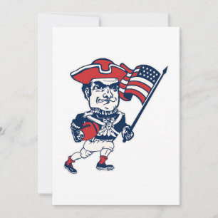 New England Football Mascot Einladung