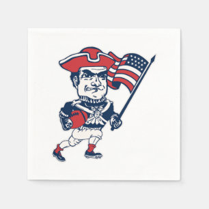 New England Football Maskottchen Serviette