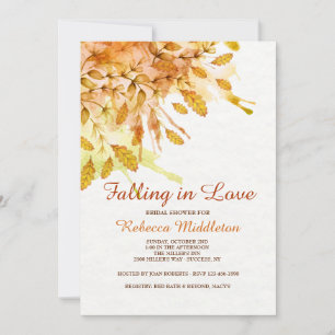 New-England-Herbst-Einladung Einladung