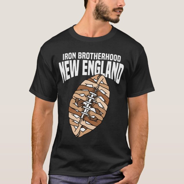 NEW ENGLAND IRON BROTHERHOOD - NEW ENGLAND FOOTBAL T-Shirt (Vorderseite)