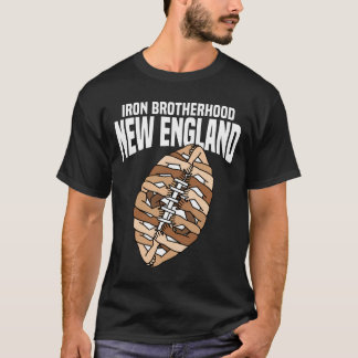 NEW ENGLAND IRON BRUDERSCHAFT - NEW ENGLAND FOOTBA T-Shirt