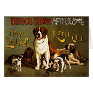 New England Kennel Club c.1890 Showposter