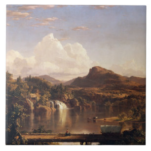 New-England-Landschaft Frederic Edwin Church Fliese