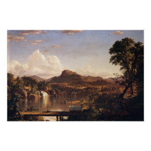 New-England-Landschaft Frederic Edwin Church Poster