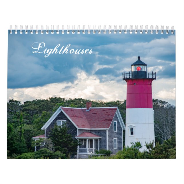New England Lighthouse Calendar Kalender (Titelbild)