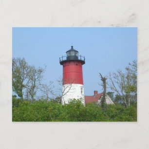 New England Lighthouse Postcard-Nauset Light Postkarte