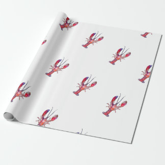 New England Lobster Gift Wrap Geschenkpapier
