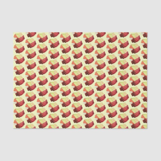 New England Meal Boiled Dinner Corned Beef Cabbage Seidenpapier (Vorderseite)