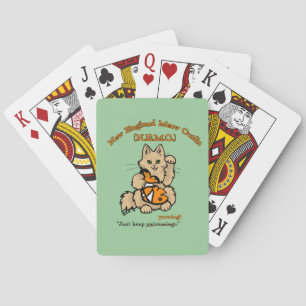 New England Meet Outfit Playing Cards Spielkarten