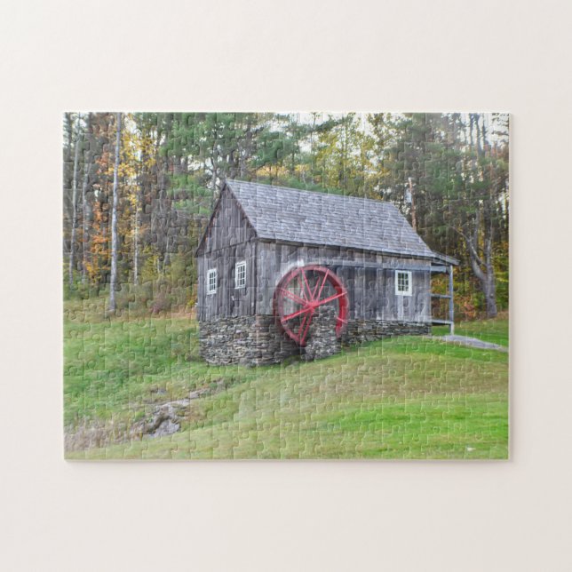 New England Mill Puzzle (Horizontal)