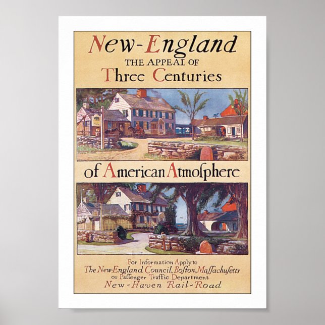New England Poster (Vorne)
