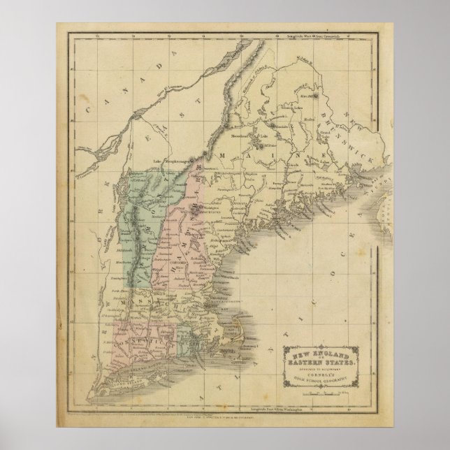 New England Poster (Vorne)