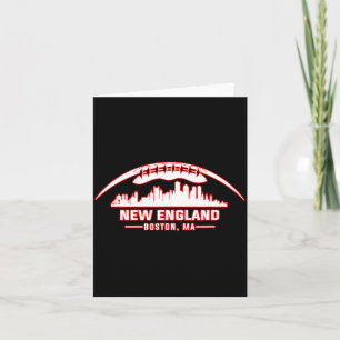 New-England-Stadt-Skyline-Illustration Karte