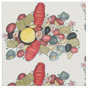 New England Summer Clambake Seafood Dinner Food Stoff