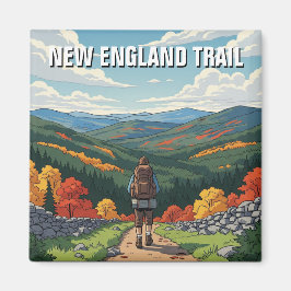 New England Travel Magnet