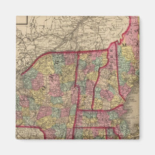 New England und New York Magnet