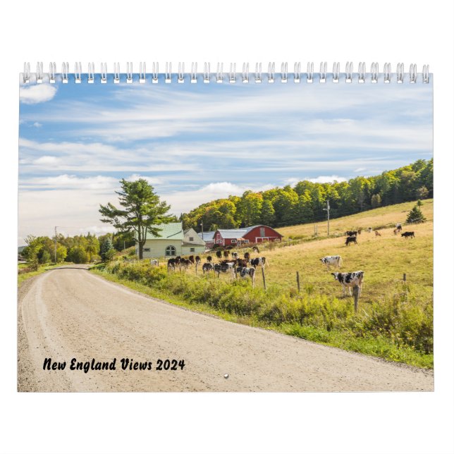 New England Views 2024 Calendar Kalender (Titelbild)