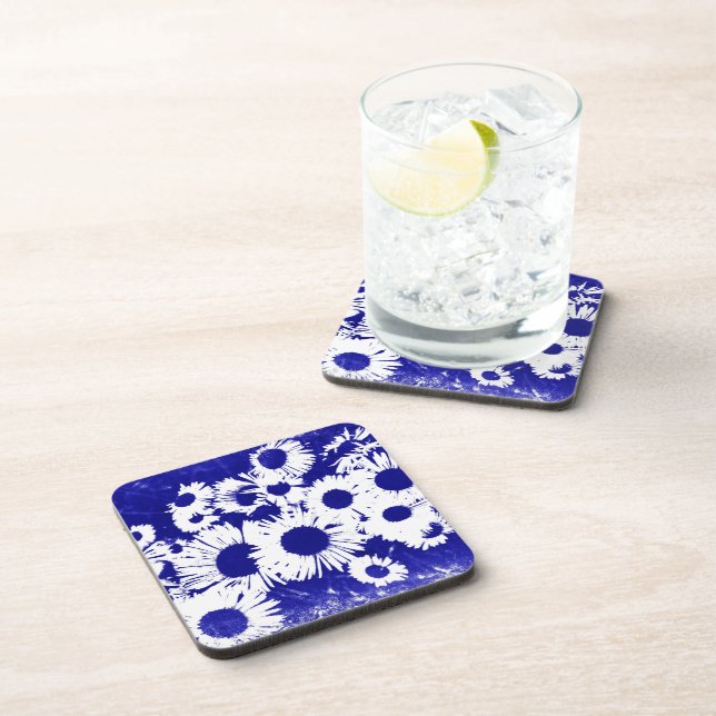 New England Wild Aster Untersetzer (Rechte Seite)