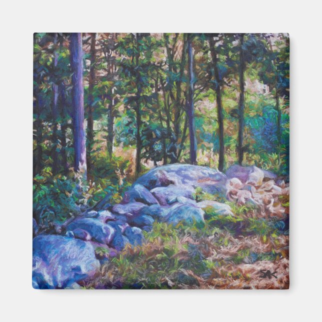 New England Woods Magnet (Vorne)