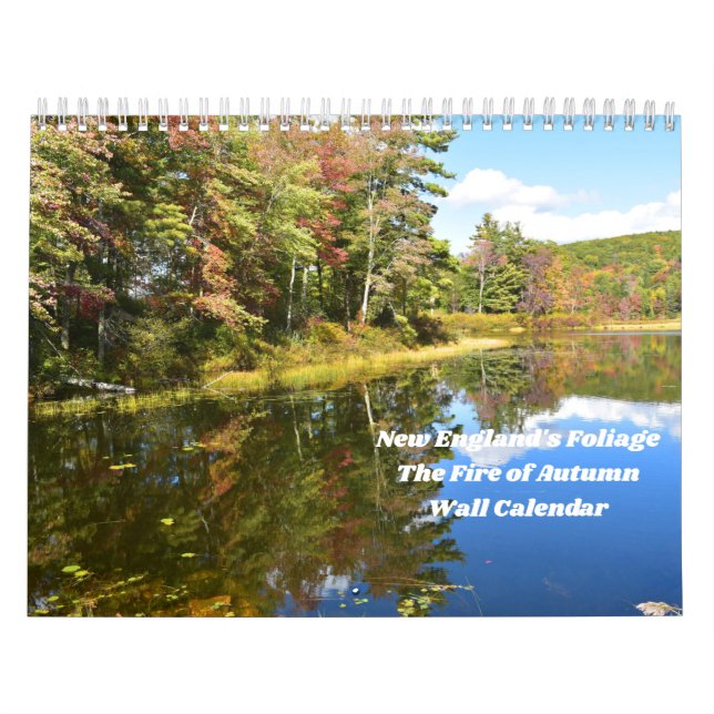 New England's Foliage Wall Calendar Kalender (Titelbild)