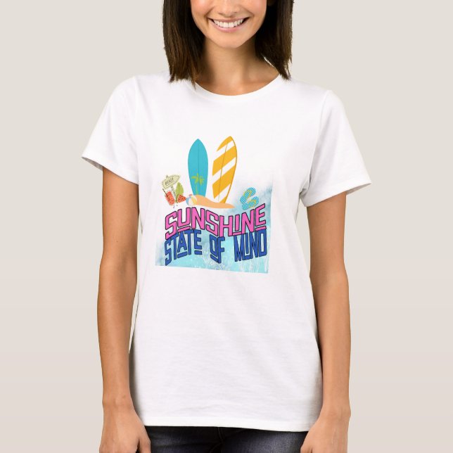 New Fashion Vacation Vibes Designs Unisex T-Shirt  (Vorderseite)
