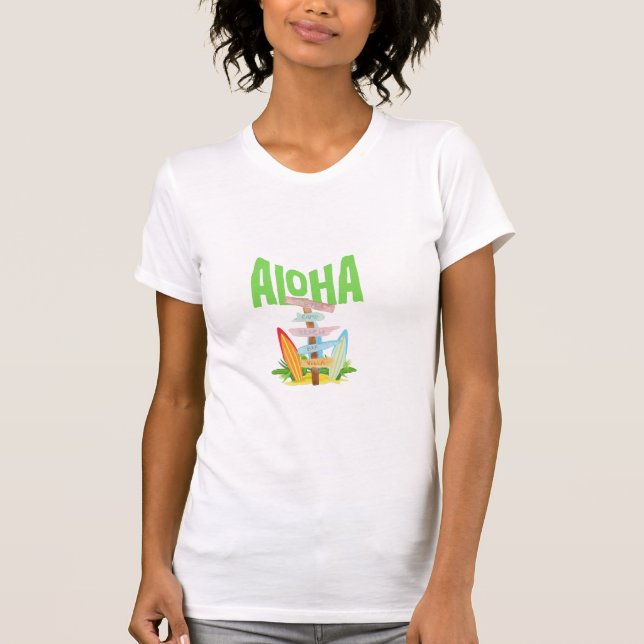 New Fashion Vacation Vibes Designs Unisex T-Shirt  (Vorderseite)