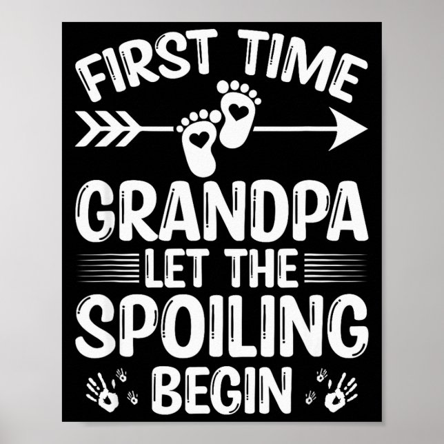 New First Time Grandpa Let The Siling Begin  Poster (Vorne)