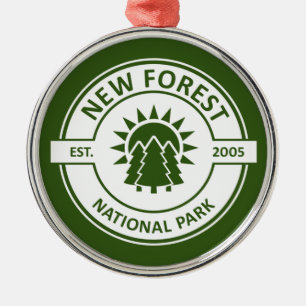 New Forest National Park Ornament Aus Metall