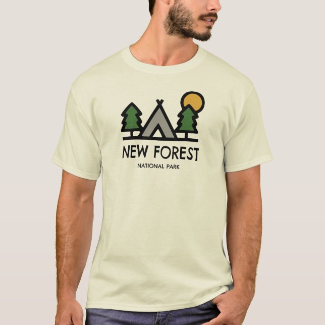 New Forest National Park T-Shirt (Vorderseite)