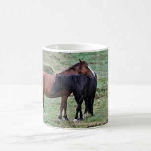 New Forest Ponies of Hampshire England Kaffeetasse