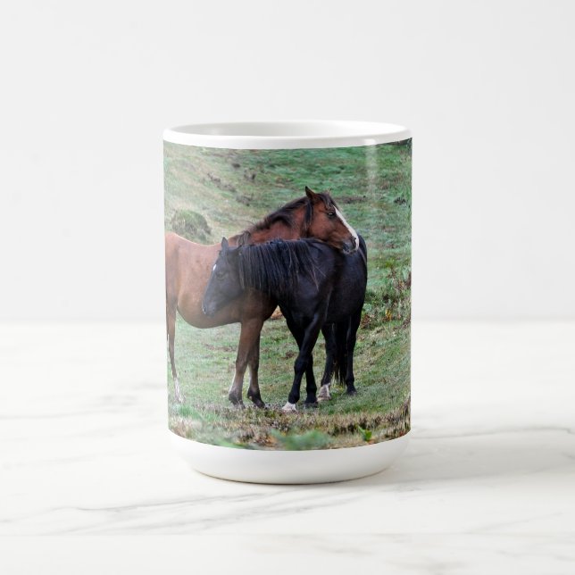 New Forest Ponies of Hampshire England Tasse (Mittel)