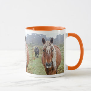 New Forest Ponies of Hampshire England Tasse