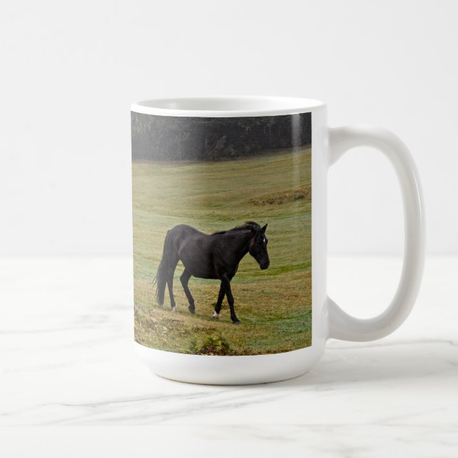 New Forest Ponies of Hampshire England Tasse (Rechts)