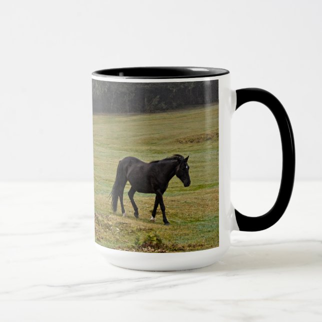 New Forest Ponies of Hampshire England Tasse (Rechts)