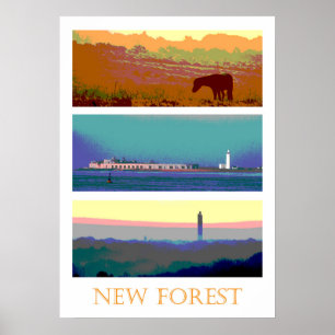 New Forest Poster