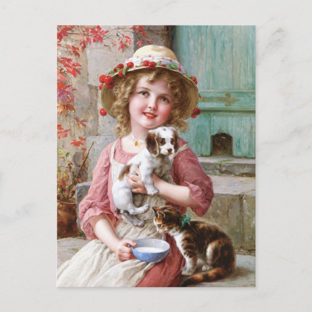 New Friends - Emile Vernon  Postkarte (Vorderseite)